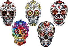 Sugar Skulls Ornaments